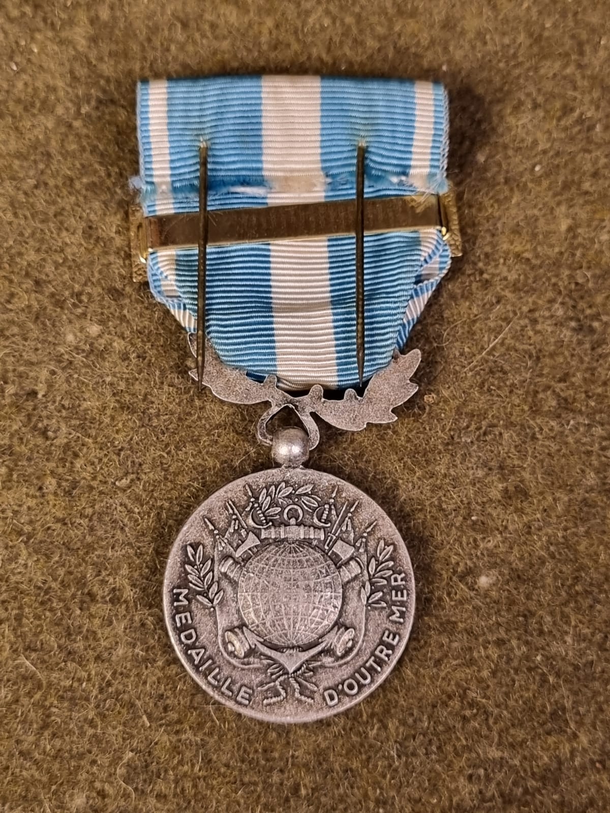 FRA MEDALHA CAMPANHA MILITAR ULTRAMAR COSTA DO MARFIM - Imagem 7