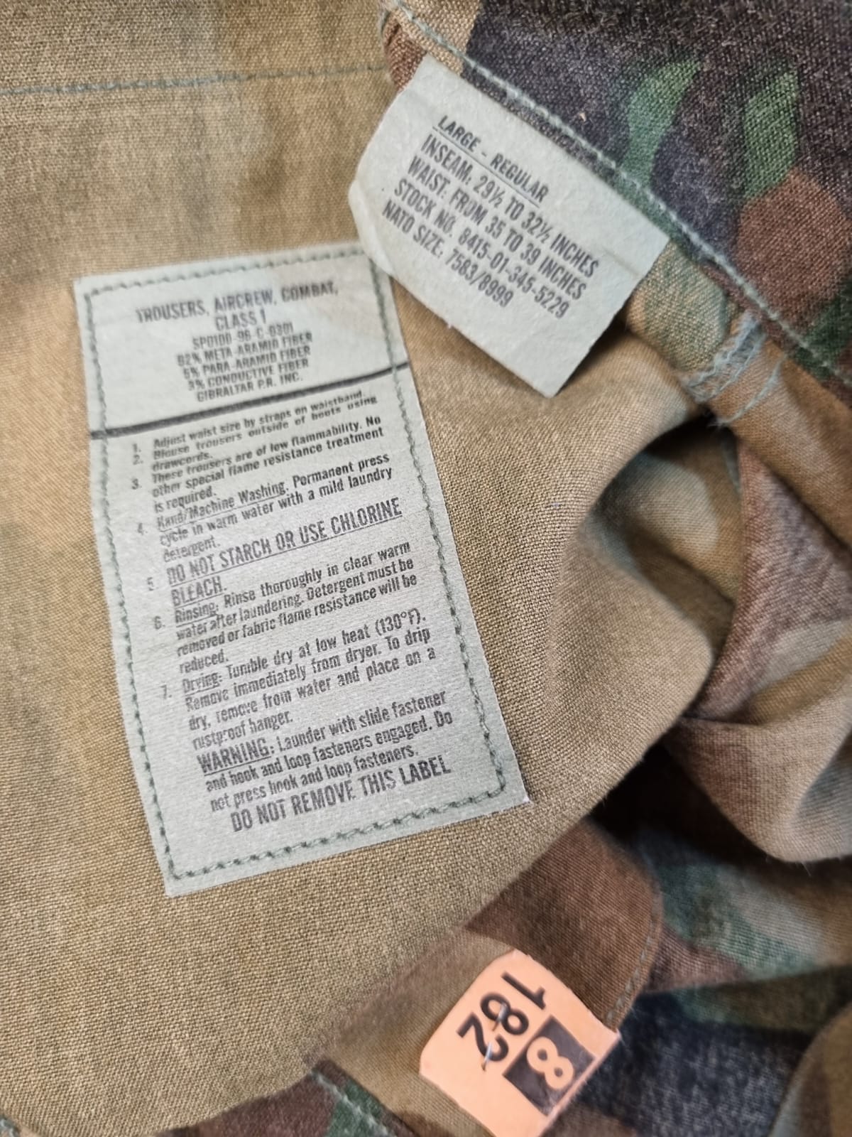 USA CALÇA ANTI-CHAMAS AIRCREW WOODLAND - Imagem 3