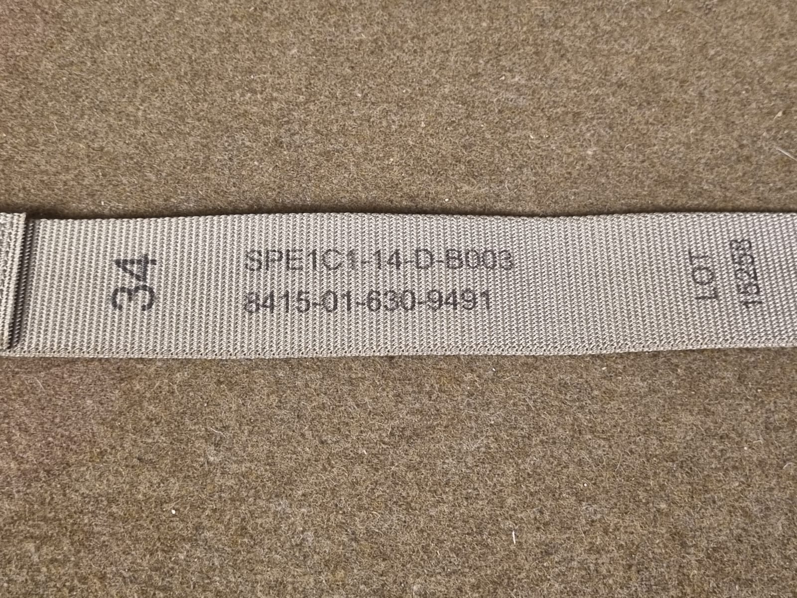USA CINTO RIGGER KHAKI TAM 34 - Imagem 3