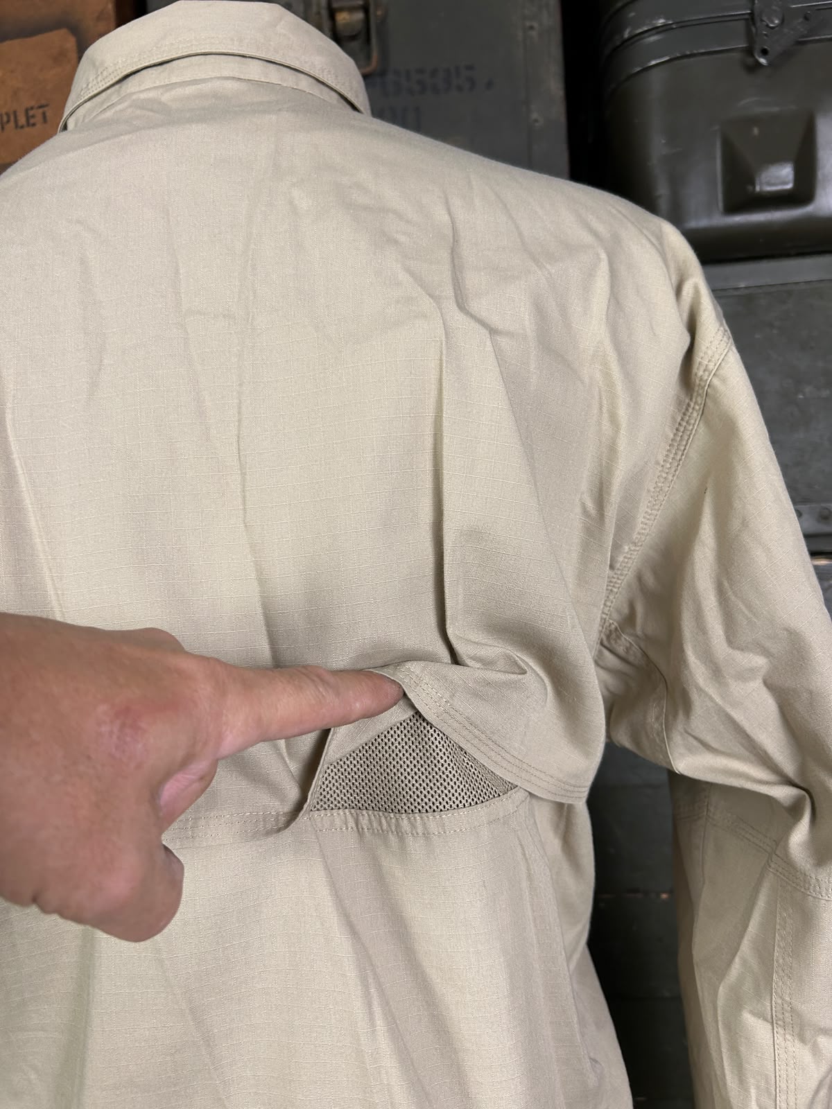 USA CAMISA 5.11 TACTICAL KHAKI - Imagem 12