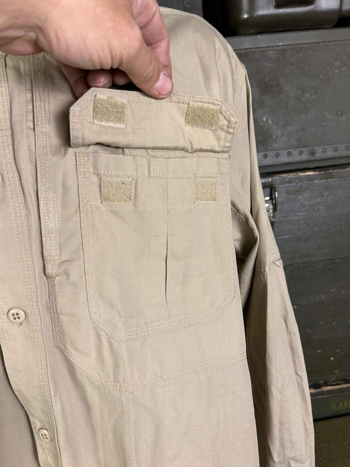 USA CAMISA 5.11 TACTICAL KHAKI - Imagem 10