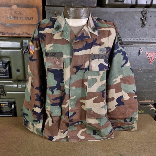 USA GANDOLA BDU WOODLAND RIPSTOP 82ND AIRBORNE