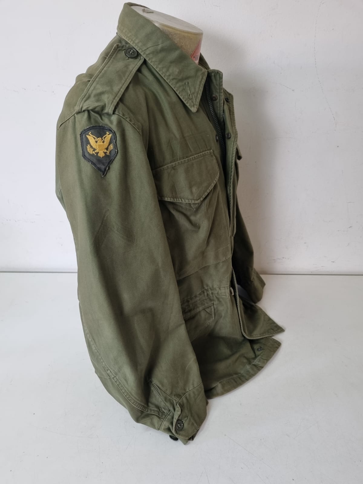 USA JAQUETA MILITAR USGI WRT SATEEN 9OZ 1961 - Imagem 10