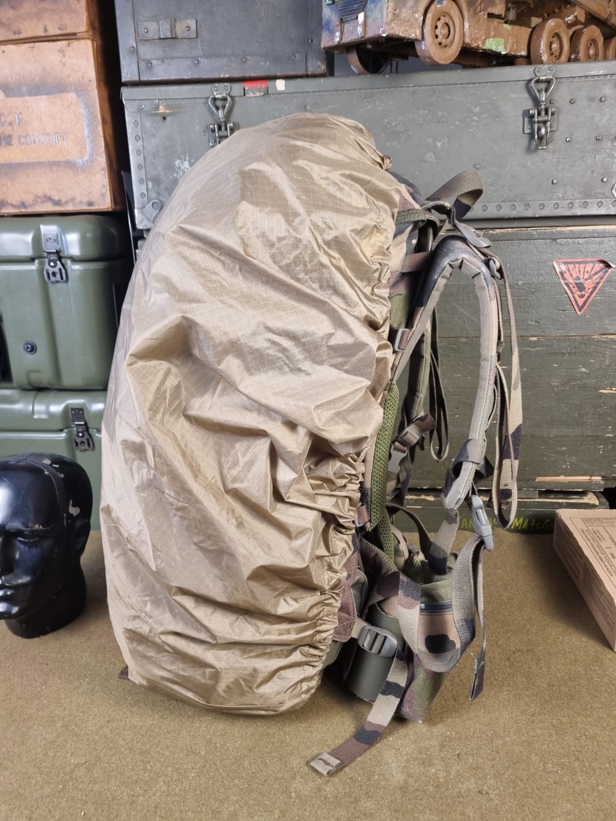 FRA CAPA IMPERMEÁVEL PARA MOCHILA COYOTE RIPSTOP - Imagem 4
