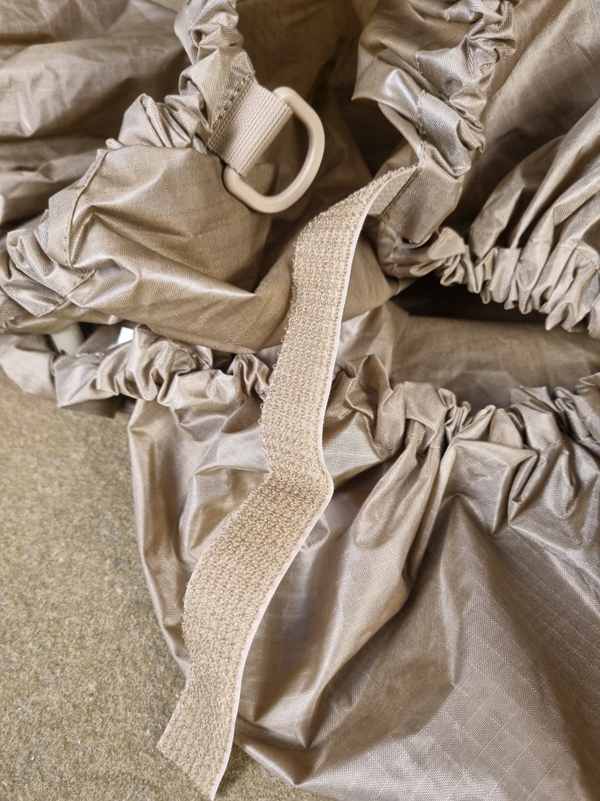 FRA CAPA IMPERMEÁVEL PARA MOCHILA COYOTE RIPSTOP - Imagem 5